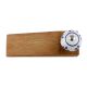 2 Pieces Blue Flower Crackle Ceramic Wooden Door Stopper